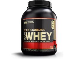 Optimum Nutrition Gold Standard 100% Whey Protein - Caramel Toffee Fudge - Proteine Poeder - Eiwitshake - 71 doseringen (2270 gram)