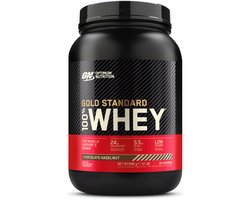 Optimum Nutrition Gold Standard 100% Whey Protein - Chocolate Hazelnut - Proteine Poeder - Eiwitshake - 28 doseringen (900 gram)