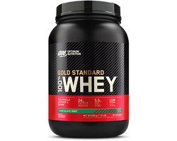 Optimum Nutrition Gold Standard 100% Whey Protein - Chocolate Mint - Proteine Poeder - Eiwitshake - 900 gram (28 servings)