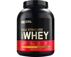 Optimum Nutrition Gold Standard 100% Whey Protein - Chocolate Peanut Butter - Proteine Poeder - Eiwitshake - 71 doseringen (2270 gram)