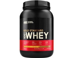 Optimum Nutrition Gold Standard 100% Whey Protein - Chocolate Peanut Butter - Proteine Poeder - Eiwitshake - 900 gram (28 servings)