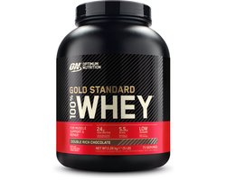 Optimum Nutrition Gold Standard 100% Whey Protein - Double Rich Chocolate - Proteine Poeder - Eiwitshake - 71 doseringen (2270 gram)