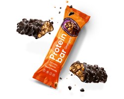 Orangefit Protein Bar - Vegan Proteïne Repen - Chocolade - Glutenvrij & Lactosevrij - 12 Eiwitrepen