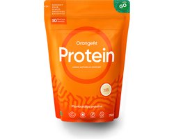 Orangefit Proteine Poeder - Vegan Proteine Shake - 750g (30 shakes) - Eiwitshake Vanille - Lactosevrije Eiwitpoeder