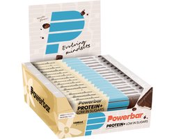 Powerbar eiwitreep | Protein+ Low Sugar | Vanille - 35 gram (16 stuks)