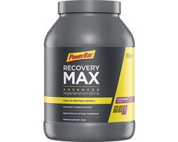 Powerbar herstelshake | Recovery Max | Raspberry | eiwitten en koolhydraten