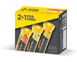 PowerBar Multipack Electrolyten Tabs Pink Grapefruit - Lemon Tonic - Mango Passion fruit (3x 10 tabs)