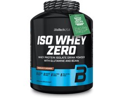 Protein Poeder - Iso Whey Zero 2270 g BiotechUSA - Chocolade - 84g Protein