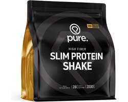 Pure. Slim Protein Shake - 2000gr - Aardbei - Afslank Shake - Dieet / Maaltijd Shake