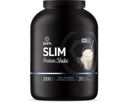 Pure. Slim Protein Shake - 2000gr - Banaan - Afslank Shake - Dieet / Maaltijd Shake