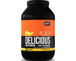 QNT Delicious Whey Protein Eiwit Shake 908 gram Banaan