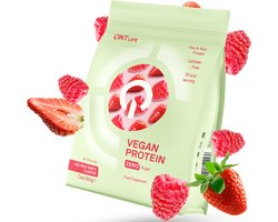 QNT Vegan Protein Zero Sugar Red Fruit Party 500 gram