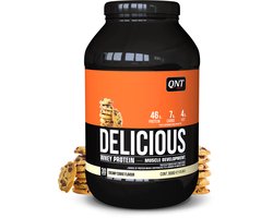 QNT|Delicious Whey|Protein Eiwitpoeder|Eiwitshake |Creamy Cookie 908 gram