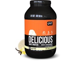 QNT|Delicious Whey|Protein Eiwitpoeder|Eiwitshake| Vanille 908 gram