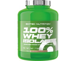 Scitec Nutrition - 100% Whey Isolate (Cookies & Cream - 2000 gram)