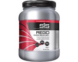 SIS - REGO Rapid Recovery Drink poeder, Post Workout proteine poeder - 20g proteine per serving - Aardbei smaak - 20 Servings - 1000 gram