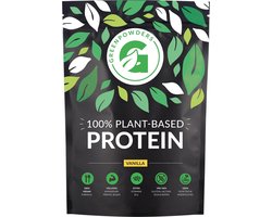 Vegan Protein - Plantaardige Eiwitshake / Proteïne poeder / Eiwit poeder met Vitamine B12 - Vanille - 750 gram