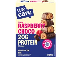 WeCare High protein Bars Choco Raspberry 372 gr