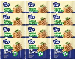 WeCare High protein quinoa crackers 12 x 100 g