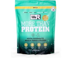 We'R Proteine Poeder / Vegan Proteine Shake - Plantaardige eiwitpoeder - Vanille – 900g(30shakes) – Bio & Vegan - Body & mind