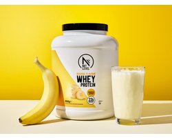 Whey Protein - Eiwitten 2KG - Banaan