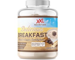 XXL Nutrition - Delicious Breakfast - Chocolade - Eiwitrijk Ontbijt of Snack - Whey Protein Melkeiwit - Complexe Koolhydraten - 2500 Gram