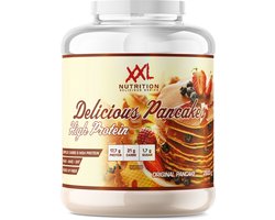 XXL Nutrition - Delicious Pancakes - Original Pancake Smaak - Zachte & Luchtige Pannenkoeken Hoog in Eiwit & Complexe Koolhydraten - Whey Protein Pancakes - 2500 Gram