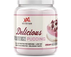 XXL Nutrition - Delicious Protein Pudding - Eiwitrijke Snack & Dessert - Proteïne: 22 Gram - Dreamy Cheesecake - 440 Gram