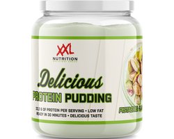 XXL Nutrition - Delicious Protein Pudding - Eiwitrijke Snack & Dessert - Proteïne: 22 Gram - Pistache - 440 Gram