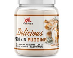 XXL Nutrition - Delicious Protein Pudding - Eiwitrijke Snack & Dessert - Proteïne: 22 Gram - Salted Caramel - 440 Gram