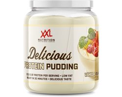 XXL Nutrition - Delicious Protein Pudding - Eiwitrijke Snack & Dessert - Proteïne: 22 Gram - Vanille - 440 Gram