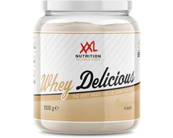 XXL Nutrition - Whey Delicious - Cappuccino - Wei Eiwitpoeder met BCAA & Glutamine, Proteïne poeder, Eiwit shake, Whey Protein - 1000 gram