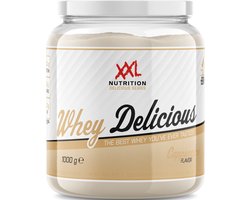 XXL Nutrition - Whey Delicious - Cappuccino - Wei Eiwitpoeder met BCAA & Glutamine, Proteïne poeder, Eiwit shake, Whey Protein - 2500 gram