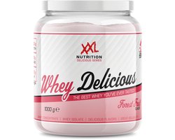 XXL Nutrition - Whey Delicious - Forrest Fruit - Wei Eiwitpoeder met BCAA & Glutamine, Proteïne poeder, Eiwit shake, Whey Protein - 1000 gram