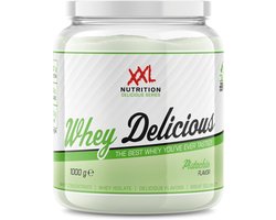 XXL Nutrition - Whey Delicious - Pistache - Wei Eiwitpoeder met BCAA & Glutamine, Proteïne poeder, Eiwit shake, Whey Protein - 1000 gram