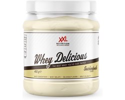 XXL Nutrition - Whey Delicious - Snicker doodle - Wei Eiwitpoeder met BCAA & Glutamine, Proteïne poeder, Eiwit shake, Whey Protein - 450 gram