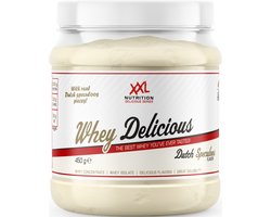 XXL Nutrition - Whey Delicious - Speculaas - Wei Eiwitpoeder met BCAA & Glutamine, Proteïne poeder, Eiwit shake, Whey Protein - 450 gram