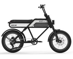 AGM Goccia Sport - Fatbike - Wit - 250W - Elektrische Fatbike