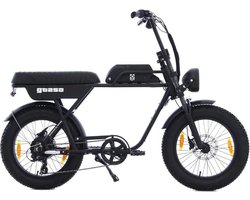 AGM GT250 - Fatbike - Zwart - 250W - Elektrische Fatbike