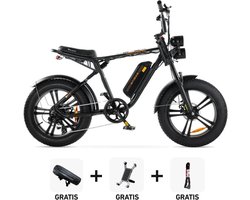 Combi-Deal! | ENGWE M20 - Zwart - 250W - Elektrische Fatbike