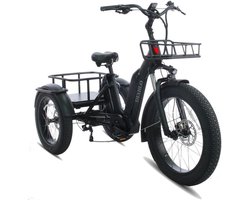 Diablo Big Foot - Fatbike - Zwart - 250W - Elektrische Fatbike