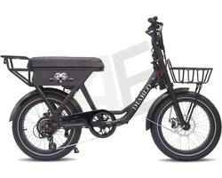 Diablo X1 Fatbike met Hydraulische Remmen - Mat Zwart