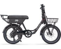 Diablo X1 - Fatbike - Zwart - 250W - Elektrische Fatbike