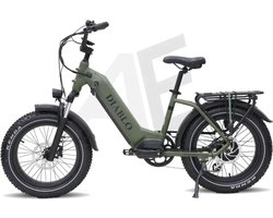 Diablo XR1 Fatbike met Hydraulische Remmen - Mat Groen