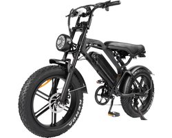 Ebikekopen.com Fatbike V20 Pro 3.0 - Ebike Garantie - Met Slot - E bike - E-Fatbike - Elektrische Fiets - Met Accessoires - Voetensteuntjes - 2024 Model