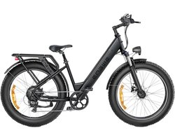 ENGWE E26 ST Elektrische Fatbike - E-bike - Lage Instap - 26 Inch - 250W Motor - 7 Versnellingen - 140 km Actieradius - Hydraulische Schijfremmen - Grijs