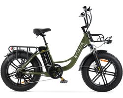 ENGWE L20 - Fatbike - Groen - 250W - Elektrische Fatbike