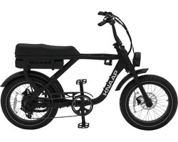 KNAAP AMS X - Fatbike - Zwart - 250W - Elektrische Fatbike