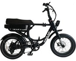 KNAAP BCN - Fatbike - Zwart - 250W - Elektrische Fatbike