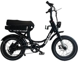 KNAAP LON - Fatbike - Zwart - 250W - Elektrische Fatbike